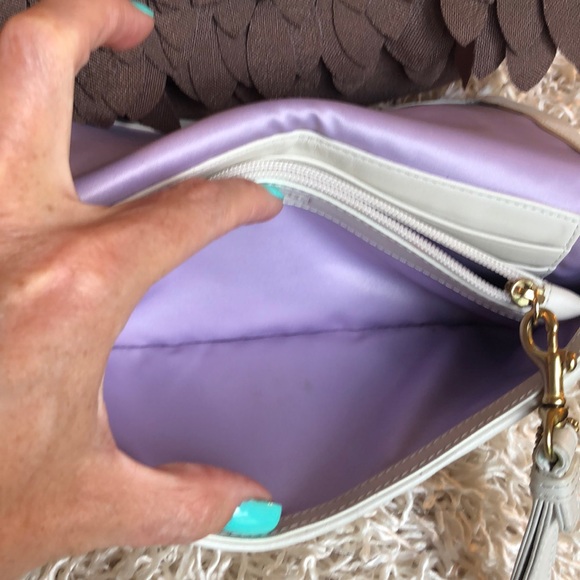 Coach leather wallet wristlet - Picture 4 of 5